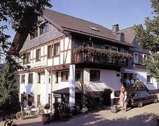 Pension Zur Schonen Aussicht 할렌버그 외부 사진